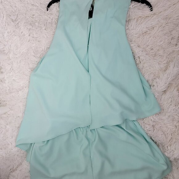 C. Luce Pastel Green 1PC Romper/Short Set Size L (NWT) - Picture 4 of 5